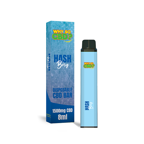 Why So CBD? 1500mg CBD Broad Spectrum Disposable Vape - 8ml