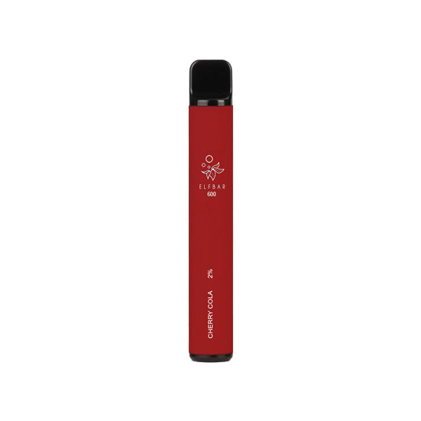 20mg ELF Bar Tek Kullanımlık Vape Pod 600 Puf