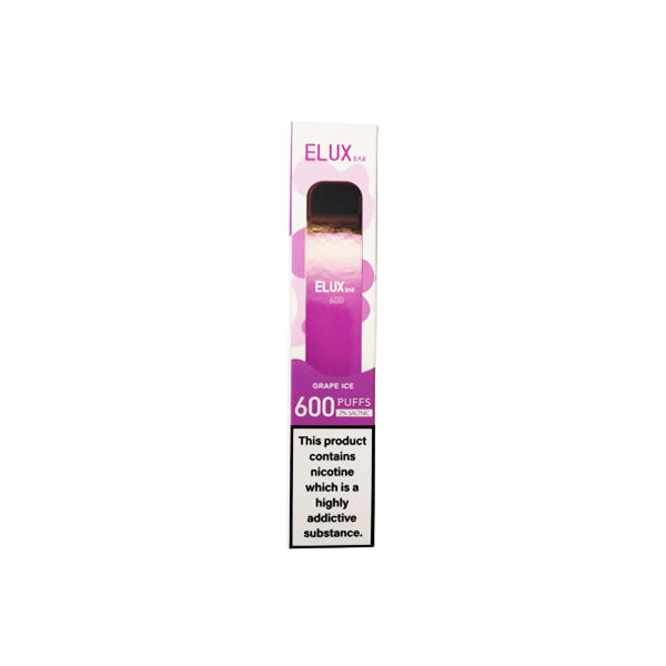 10mg Elux Bar Disposable Vape Device 600 Puffs