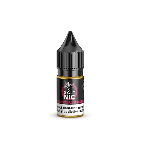 10 mg Ruthless 10 ml de sales de Nic con sabor (50VG/50PG)