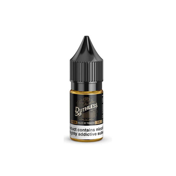 10 mg Ruthless 10 ml de sales de Nic con sabor (50VG/50PG)