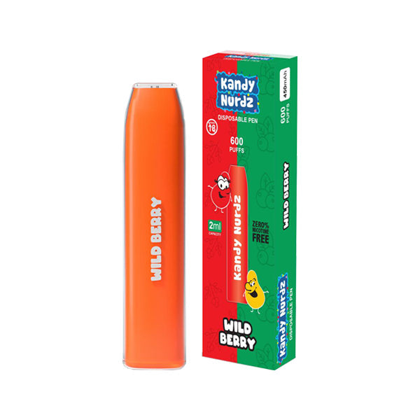 15mg Kandy Nurdz Bar Disposable Vape Pen 600 Puffs