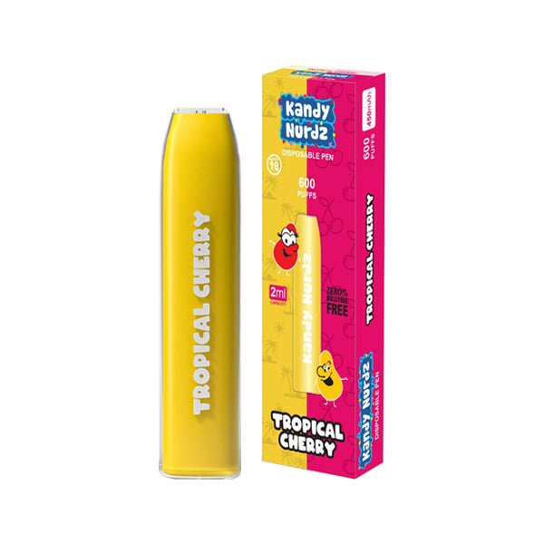 15mg Kandy Nurdz Bar Disposable Vape Pen 600 Puffs