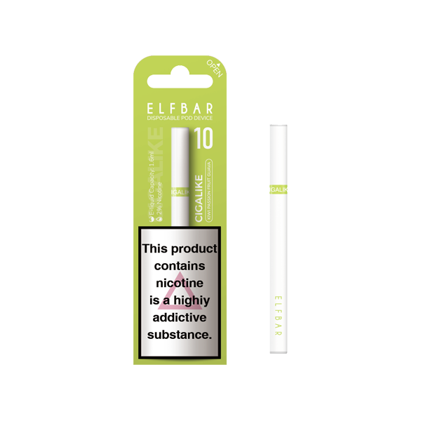 EXPIRED :: 20mg ELF Bar Cigalike Disposable Vape Pod 400 Puffs