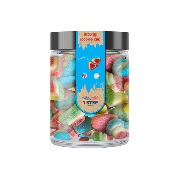 1 Adım CBD Max Gummies 1000mg (200g) (1 SATIN AL 1 BEDAVA)