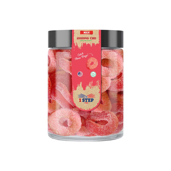 1 Adım CBD Max Gummies 1000mg (200g) (1 SATIN AL 1 BEDAVA)