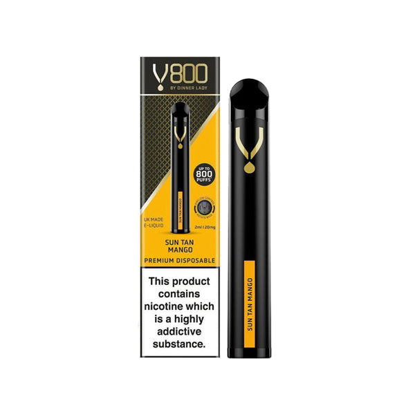 20mg Dinner Lady V800 Disposable Vape Pen 800 Puffs