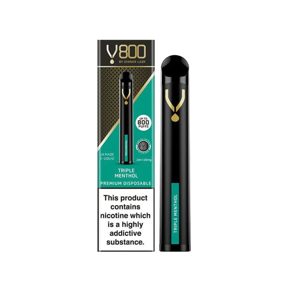 20mg Dinner Lady V800 Disposable Vape Pen 800 Puffs