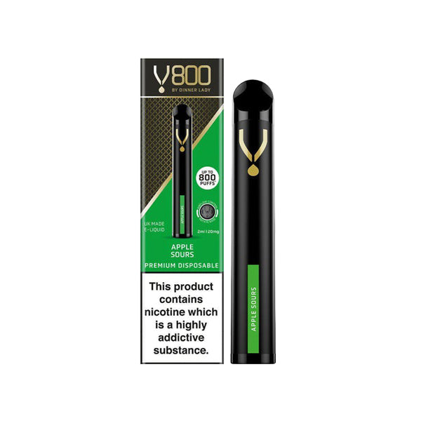 20mg Dinner Lady V800 Disposable Vape Pen 800 Puffs