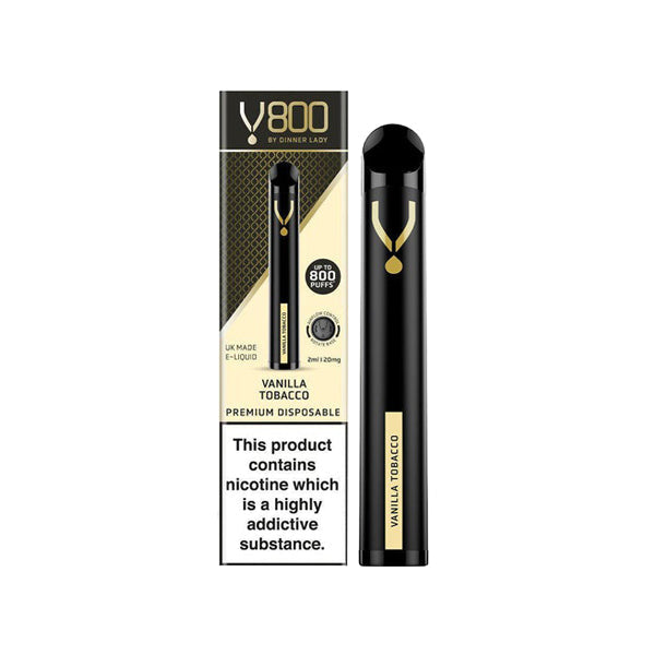 20mg Dinner Lady V800 Disposable Vape Pen 800 Puffs