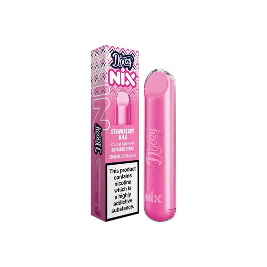 20mg Doozy Nix Disposable Vape Device 600 Puffs