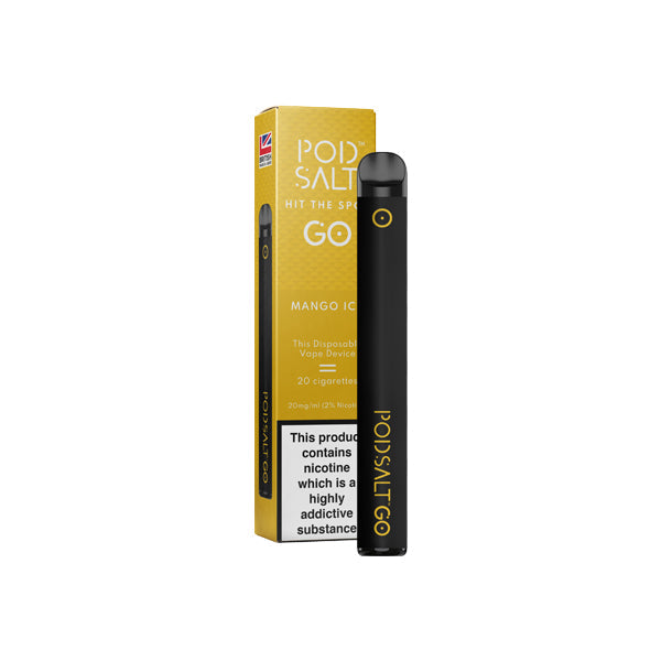 20mg Pod Salt Go Disposable Vape Pod 500 Puffs