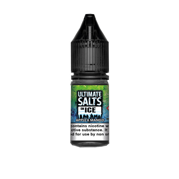 20 mg de Ultimate Puff Salts On Ice 10 ml de sales de Nic con sabor (50VG/50PG)