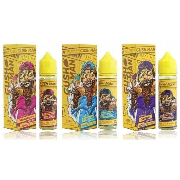 Nasty Juice'dan Cush Man Serisi 50ml Kısa Doldurma 0mg (70VG/30PG) 