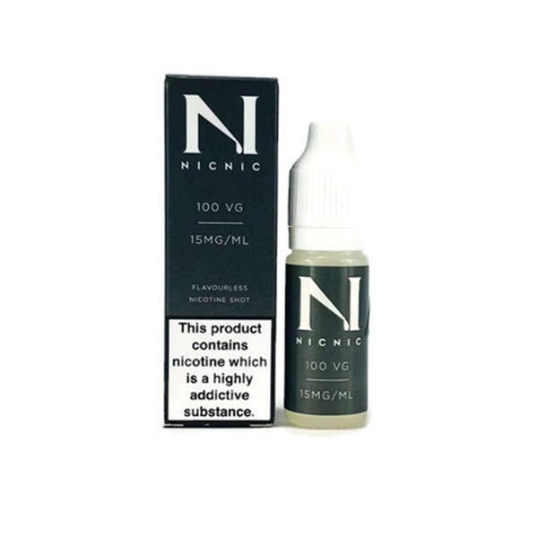 NIC NIC 15mg Disparo de nicotina 10ml 100VG