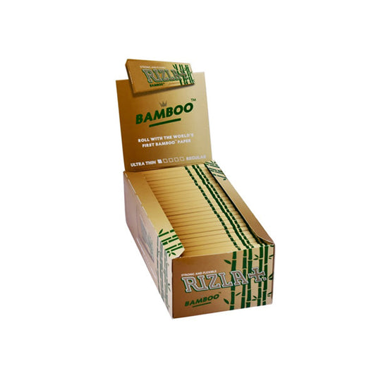 50 New Rizla Bamboo Ultra Thin King Size Rolling Papers