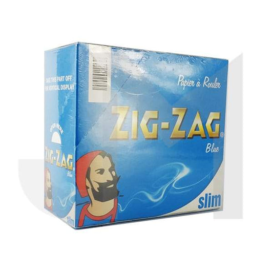 50 Zig-Zag Mavi İnce King Size Rolling Kağıtları