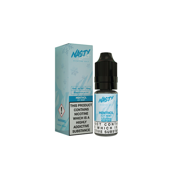 Nasty Salt 10mg 10ML Sabor Nic Sal (50VG/50PG)