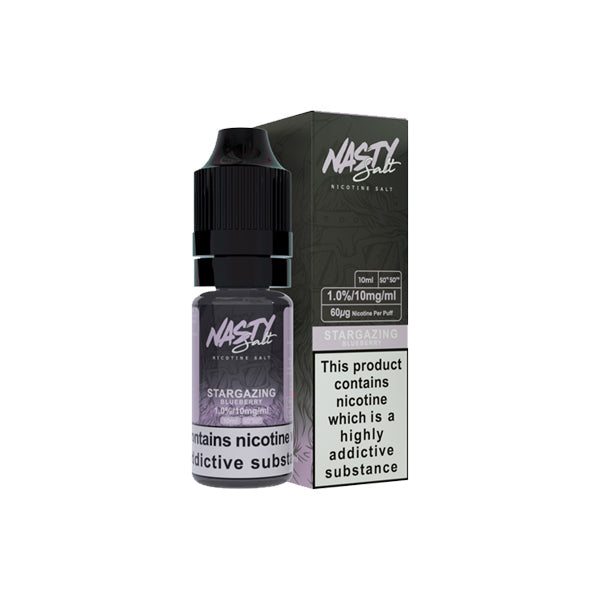 Nasty Salt 10mg 10ML Sabor Nic Sal (50VG/50PG)