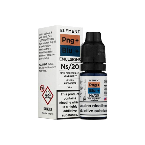 20MG Element Designer 10ML Sales de nicotina con sabor