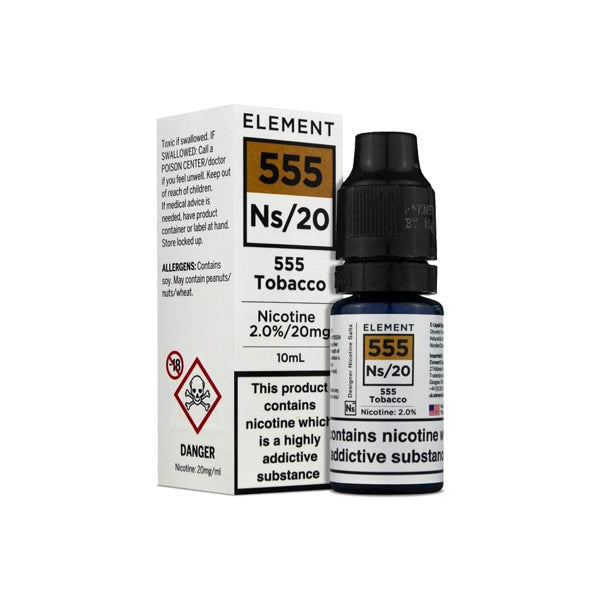 20MG Element Designer 10ML Sales de nicotina con sabor