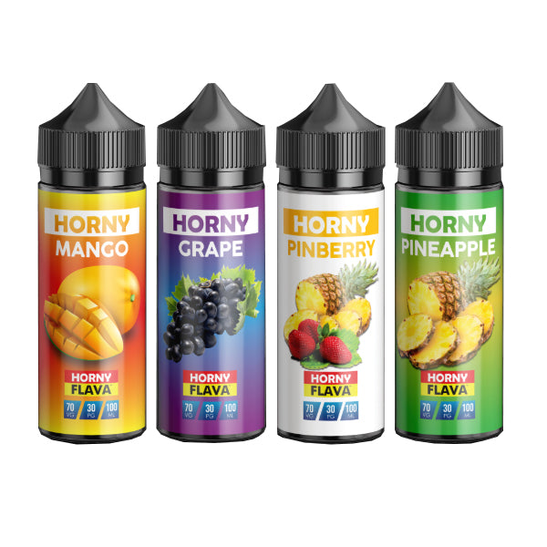 Horny Flava 100ml Kısa Doldurma 0mg (70VG/30PG)