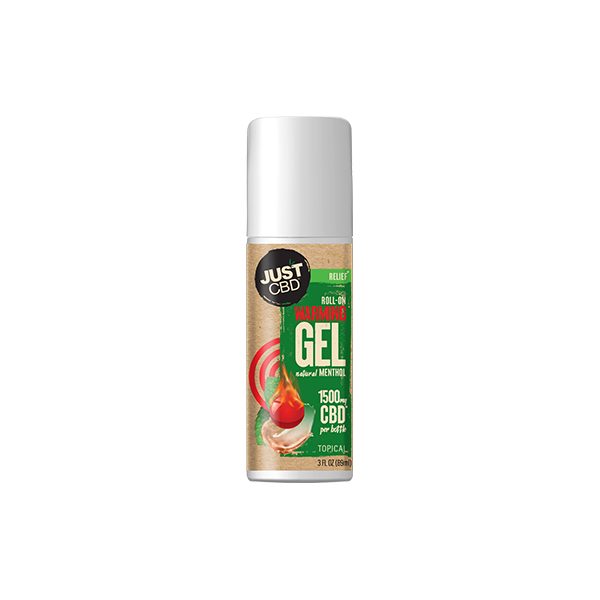 Just CBD 1500mg Roll-On Heat Cream - 89ml