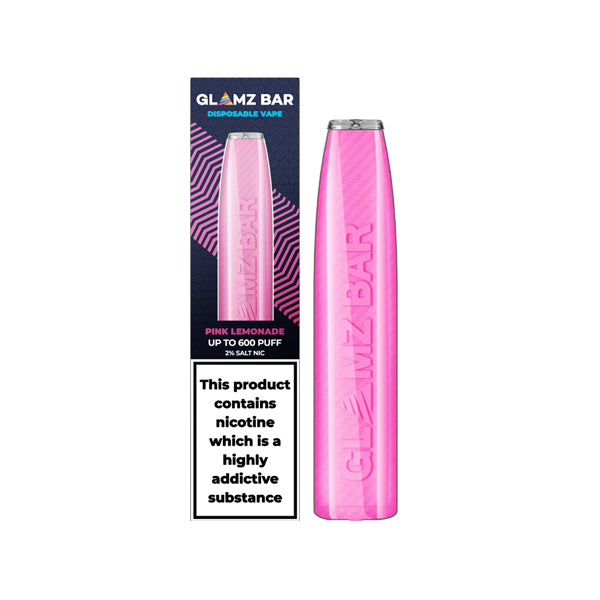 20mg Glamz Bar Disposable Vape Pen 600 Puffs