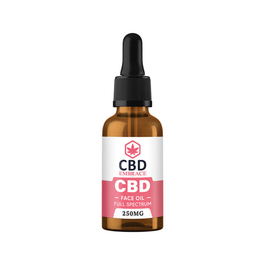 CBD Embrace 250mg Tam Spektrumlu CBD Yüz Yağı - 30ml