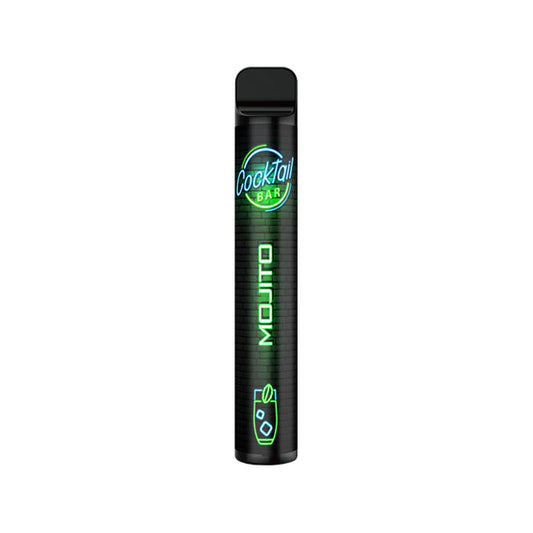 Cóctel Bar 20mg Nic Sal Desechable Vape Dispositivo 600 Puffs