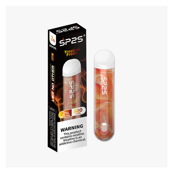 Dispositivo de vapeo desechable SP2S de 20 mg 600 bocanadas