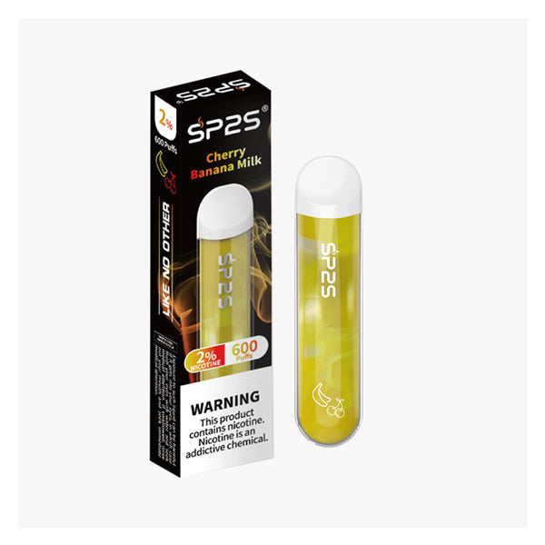 Dispositivo de vapeo desechable SP2S de 20 mg 600 bocanadas