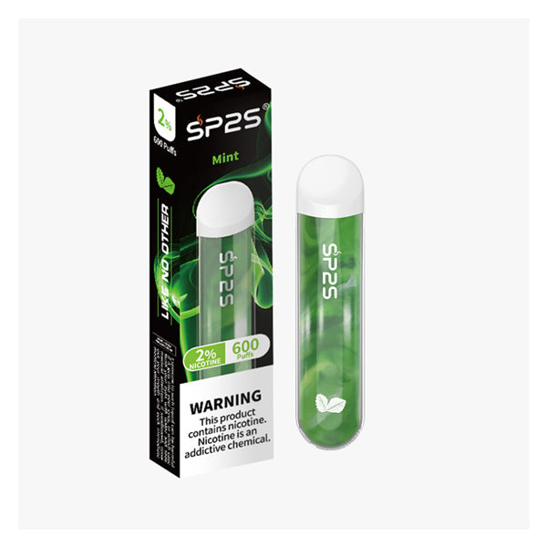 Dispositivo de vapeo desechable SP2S de 20 mg 600 bocanadas