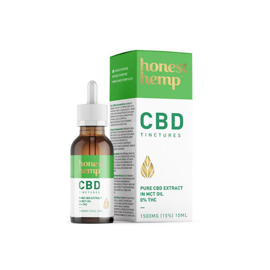 Honest Hemp 1500mg 10ml Pure CBD Extract in MCT Oil