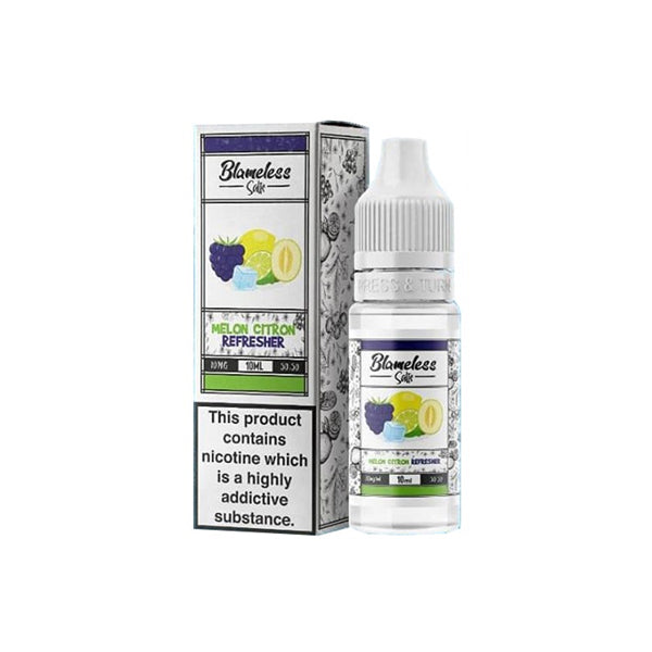 10mg Blameless Juice Co. 10ml Nic Salts (50VG/50PG)