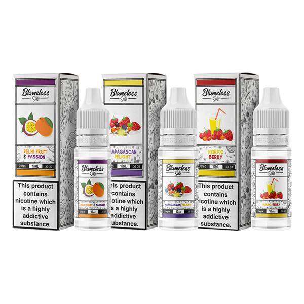 10mg Blameless Juice Co. 10ml Nic Salts (50VG/50PG)