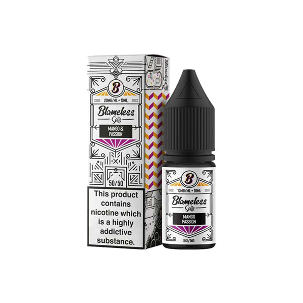 10mg Blameless Juice Co. 10ml Nic Salts (50VG/50PG)