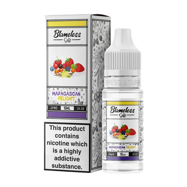 10mg Blameless Juice Co. 10ml Nic Salts (50VG/50PG)