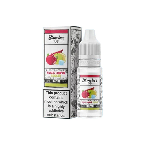 10mg Blameless Juice Co. 10ml Nic Salts (50VG/50PG)