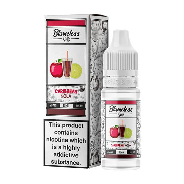 10mg Blameless Juice Co. 10ml Nic Salts (50VG/50PG)