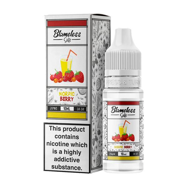 10mg Blameless Juice Co. 10ml Nic Salts (50VG/50PG)