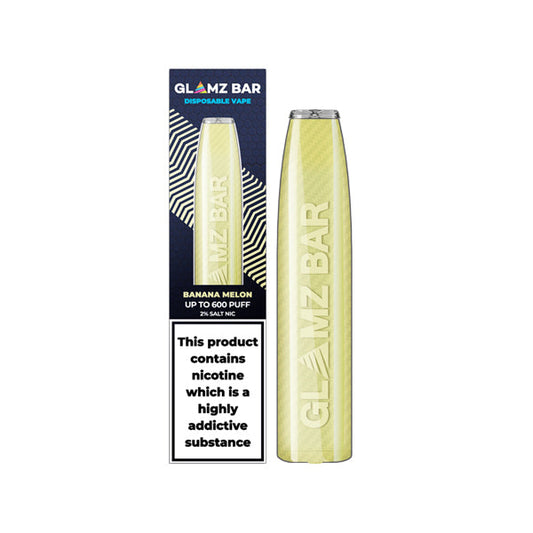 20mg Glamz Bar Disposable Vape Pen 600 Puffs