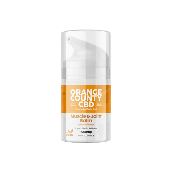 Orange County CBD 1000mg CBD Kas Ve Eklem Balsamı - 50ml