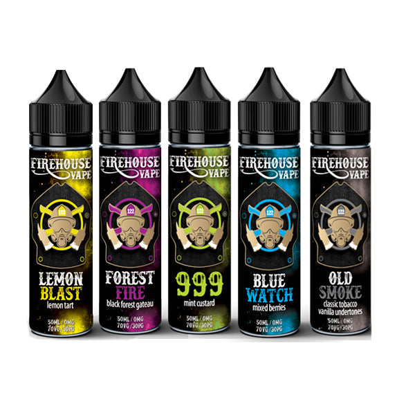 Firehouse Vape 50ml Shortfill 0mg (70VG/30PG)