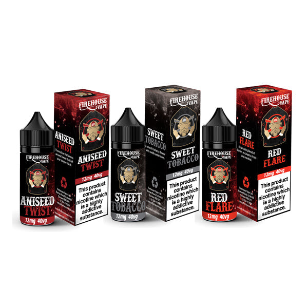 Firehouse Vape TPD 10ml 12mg (60VG/40PG)