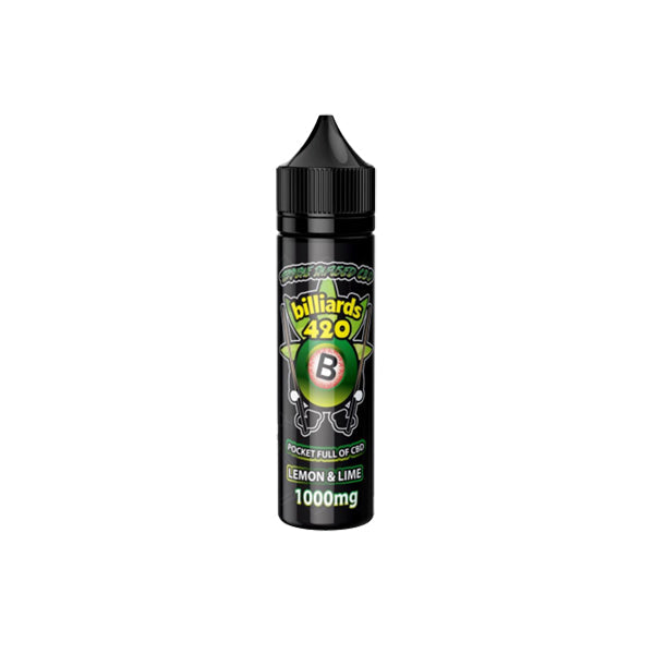 Billiards 420 Terpene Infused 50ml E-Liquid 1000mg CBD