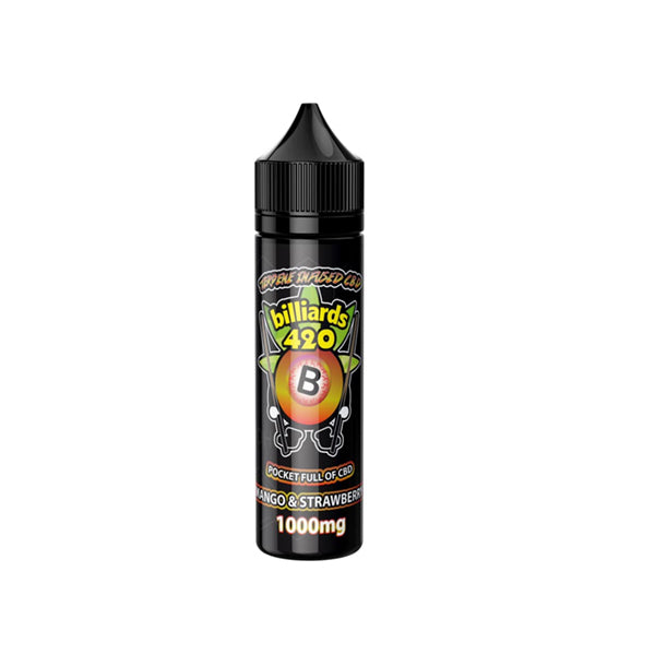 Billiards 420 Terpene Infused 50ml E-Liquid 1000mg CBD