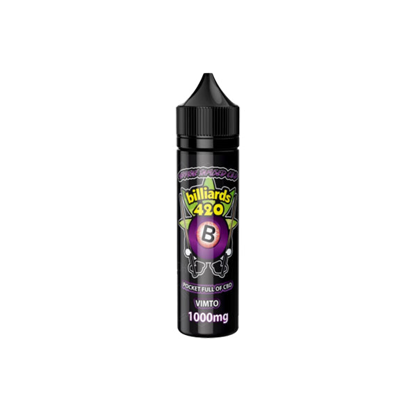 Billiards 420 Terpene Infused 50ml E-Liquid 1000mg CBD