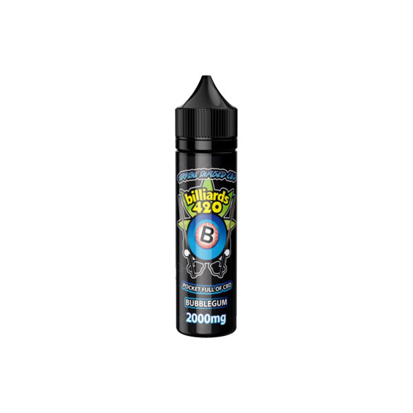 Billiards 420 Terpene Infused 50ml E-Liquid 2000mg CBD