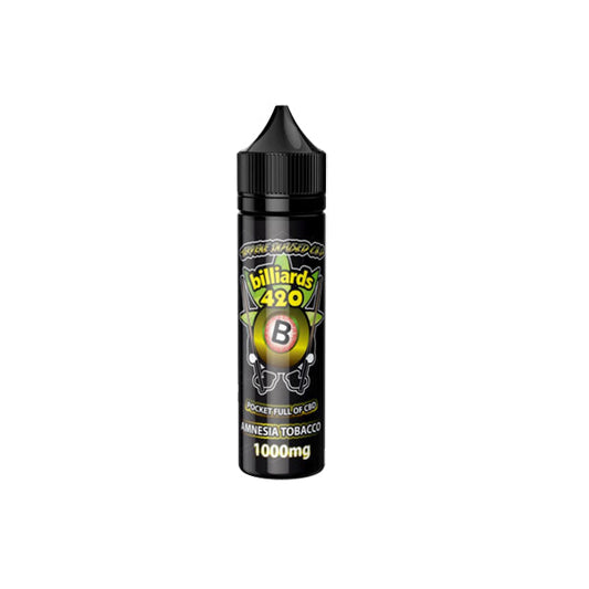 Billiards 420 Terpene Infused 50ml E-Liquid 1000mg CBD